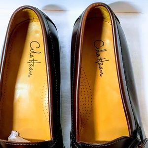 cole haan pinch buckle loafer mahogany